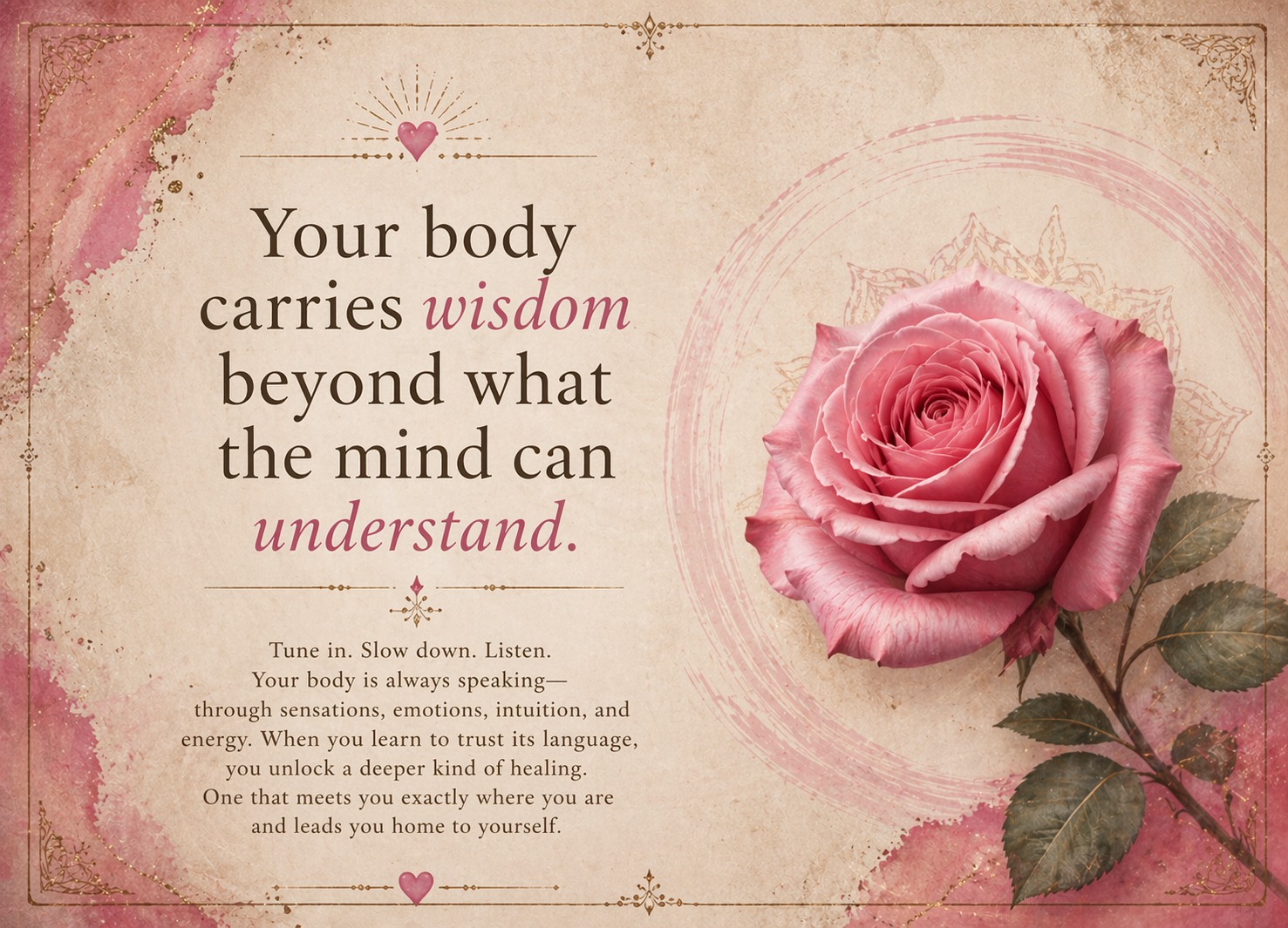 Breast Cancer Affirmation Deck sample